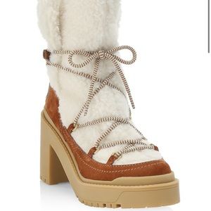 Valentino
Suede Block-Heel Boots
37.5 (7.5)